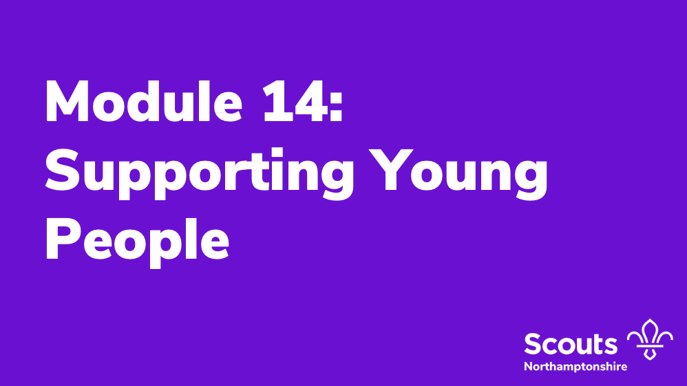 Module 14: Supporting Young People