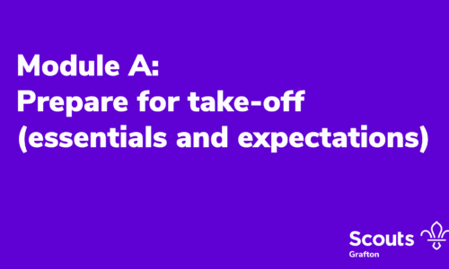 Module A – Prepare for take-off